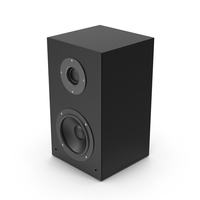 Black Stereo Speakers PNG & PSD Images