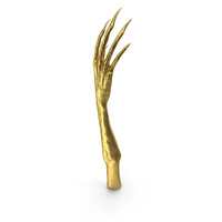Gold Monster Hand PNG & PSD Images