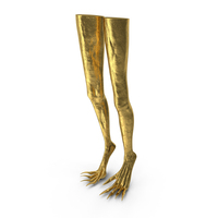 Gold Monster Legs PNG & PSD Images