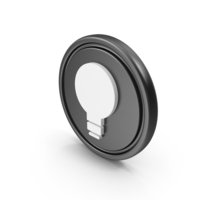 Idea Bulb Symbol PNG & PSD Images