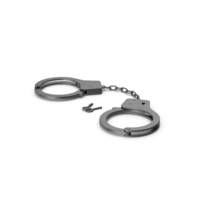 Gray Handcuffs PNG & PSD Images