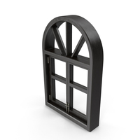 Round Black Window PNG & PSD Images