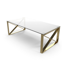 Golden Cross Coffee Table PNG & PSD Images
