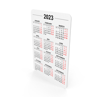 Pocket Calendar PNG & PSD Images