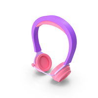 Cartoon Headphones PNG & PSD Images
