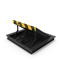 Hydraulic Retractable Bollard PNG & PSD Images