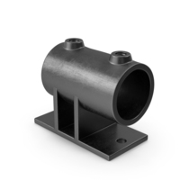 Black Cable Clamp PNG & PSD Images