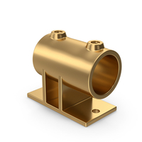 Gold Cable Clamp PNG & PSD Images