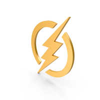 Thunder Icon PNG & PSD Images