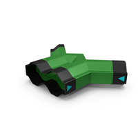 SciFi Element Green PNG & PSD Images