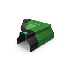 SciFi Element Green PNG & PSD Images