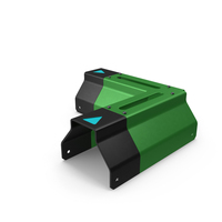 SciFi Element Green PNG & PSD Images