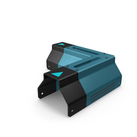 SciFi Element Blue PNG & PSD Images