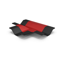 SciFi Element Red PNG & PSD Images
