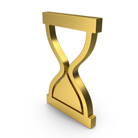 Gold Bottom Full Hourglass Icon PNG & PSD Images