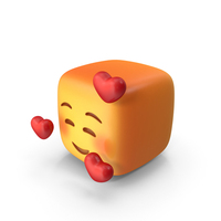 Love Face Emoji PNG & PSD Images