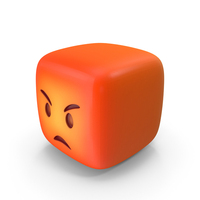 Angry Face Emoji PNG & PSD Images