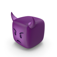 Devil Face Emoji PNG & PSD Images