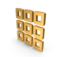 Square Grid View Icon PNG & PSD Images