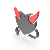 Evil Heart Icon PNG & PSD Images