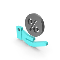 Percent Save Symbol PNG & PSD Images