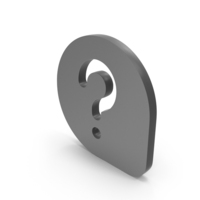 Question Mark Pin Tag Symbol PNG & PSD Images