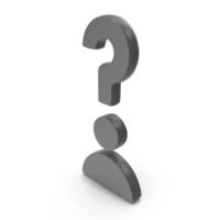 Question Mark User Web Icon PNG & PSD Images
