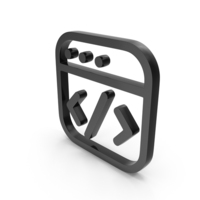 Square Design Coding Icon PNG & PSD Images