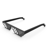 8 Bit Pixel Sunglasses PNG & PSD Images