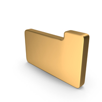 Gold Folder Icon PNG & PSD Images