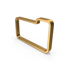 Gold Folder Icon PNG & PSD Images