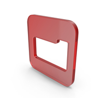 Glass Folder Icon PNG & PSD Images