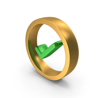 Circular Tick Mark Symbol PNG & PSD Images