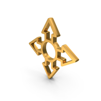 Round Four Directional Arrows Symbol PNG & PSD Images