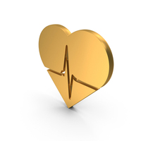 Heartbeat Center Line Symbol PNG & PSD Images