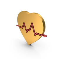 Heartbeat Line Medical Icon PNG & PSD Images