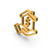 Home Loan Dollar Care Icon PNG & PSD Images