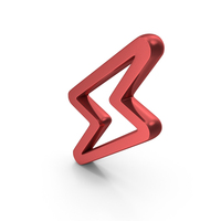 Thunderbolt Power Symbol PNG & PSD Images