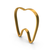 Tooth Outline Symbol PNG & PSD Images
