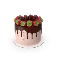Strawberry Cake PNG & PSD Images