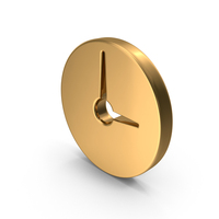 Gold Time Icon PNG & PSD Images