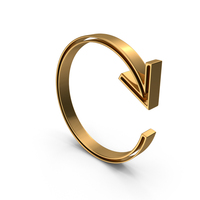 Gold Rotation Icon PNG & PSD Images