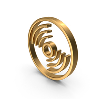 Gold Disk Icon PNG & PSD Images
