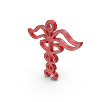Glass Asclepius Icon PNG & PSD Images