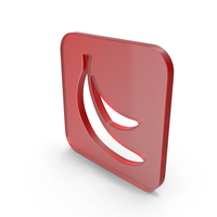 Glass Banana Icon PNG & PSD Images