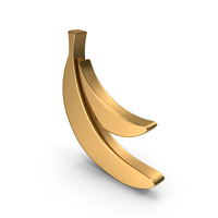 Gold Banana Icon PNG & PSD Images
