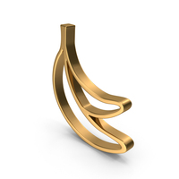 Gold Banana Icon PNG & PSD Images