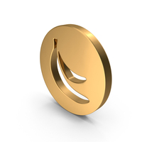 Gold Banana Icon PNG & PSD Images
