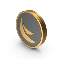 Badge Banana Icon PNG & PSD Images