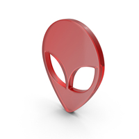 Glass Alien Icon PNG & PSD Images